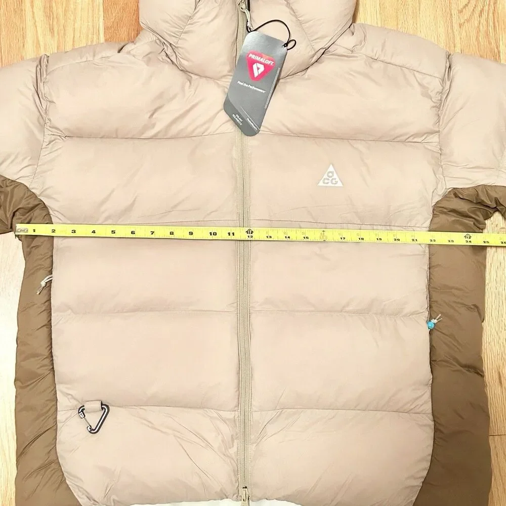 Nike ACG Therma-FIT ADV Men’s Size L Lunar Lake Beige Full-Zip Puffer Jacket